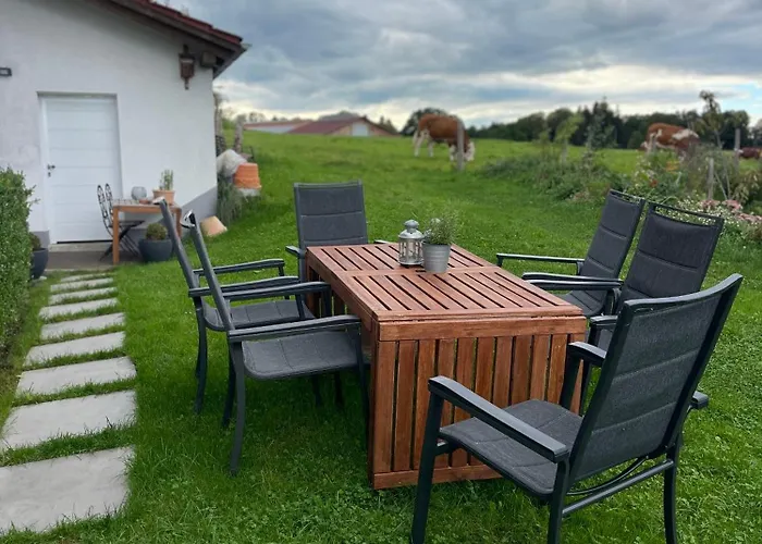 Architect-apartments 80qm 3 Schlafzimmer, Integrierter Kueche Und Bad, 2min Von A8, Garten Mit Sitzgruppe, Ruhig Und Modern * Irschenberg