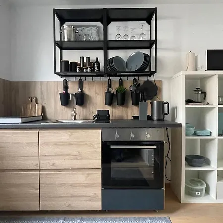 Architect-apartments 80qm 3 Schlafzimmer, Integrierter Kueche Und Bad, 2min Von A8, Garten Mit Sitzgruppe, Ruhig Und Modern * 이르셴베르크